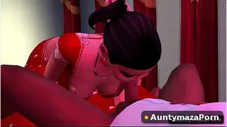 Dehati Bhabhi Didi Foreplay