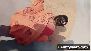 First Time Village Girl Crying Aunty Dance