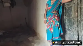 Real Punjabi Aunty And Husband Brother Son